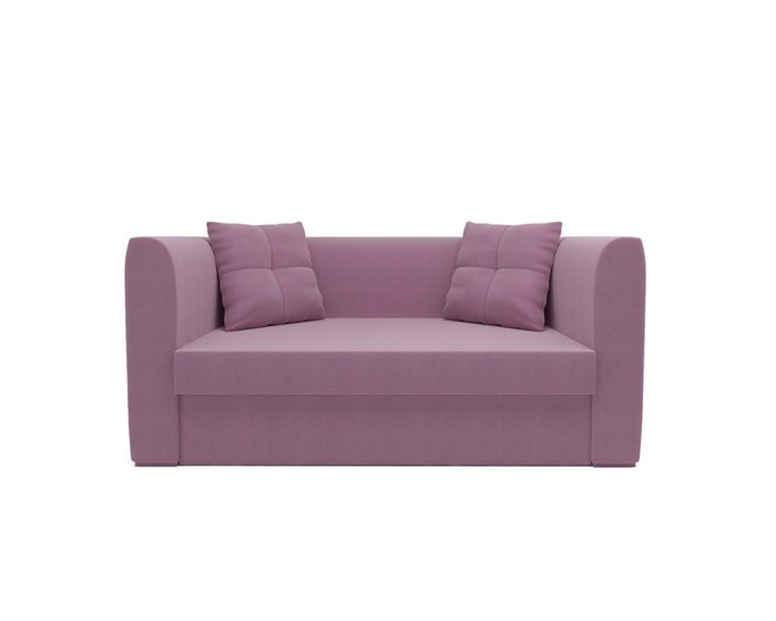 Прямой диван-кровать Ассоль сиреневого цвета - купить Прямые диваны по цене 19090.0