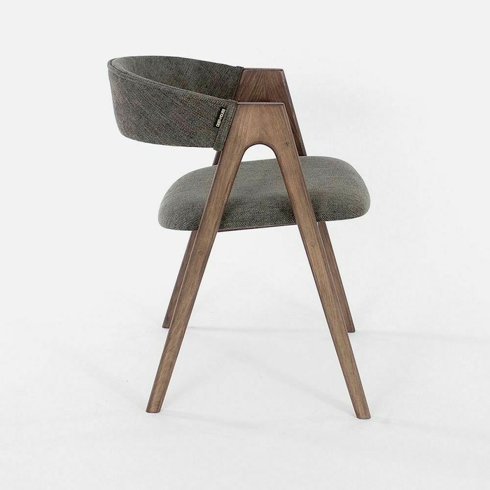 Стул Дублин серо-коричневого цвета - лучшие Обеденные стулья в INMYROOM