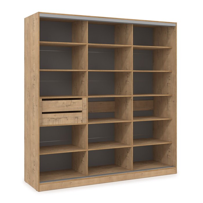 Шкаф-купе Comfort 18.8 коричневого цвета - купить Шкафы-купе по цене 83934 Шкаф-купе Comfort 18.8 коричневого цвета - купить Шкафы-купе по цене 83934