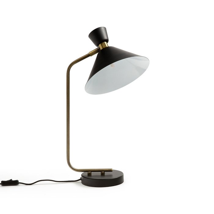 Настольная лампа Zoticus черного цвета - купить Настольные лампы по цене 8983.0