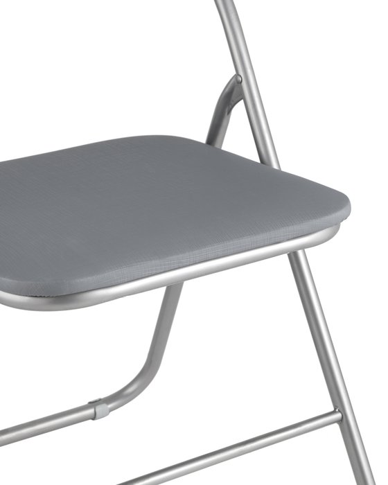 Складной стул Джек серого цвета - лучшие Обеденные стулья в INMYROOM