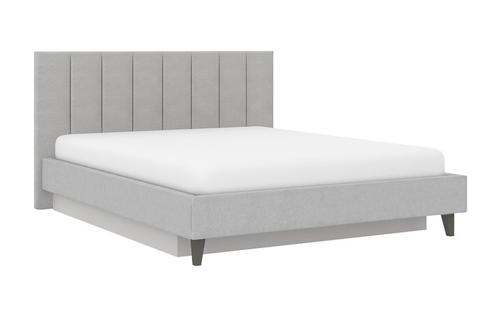 Кровать Нордин с подъемным механизмом 160х200 серого цвета - купить Кровати для спальни по цене 65879.0
