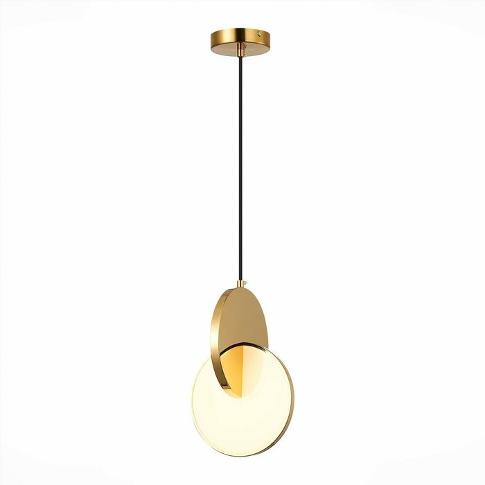 Светильник подвесной Eclisse золотого цвета - лучшие Подвесные светильники в INMYROOM