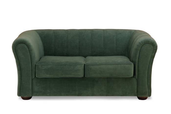Прямой диван-кровать Бруклин Премиум зеленого цвета - лучшие Прямые диваны в INMYROOM