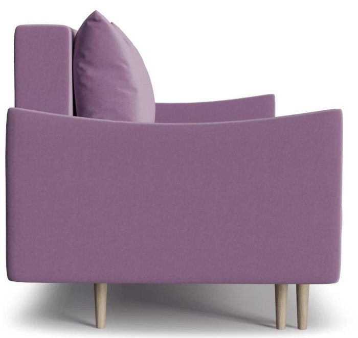 Диван-кровать Mille Smail фиолетового цвета  - лучшие Прямые диваны в INMYROOM