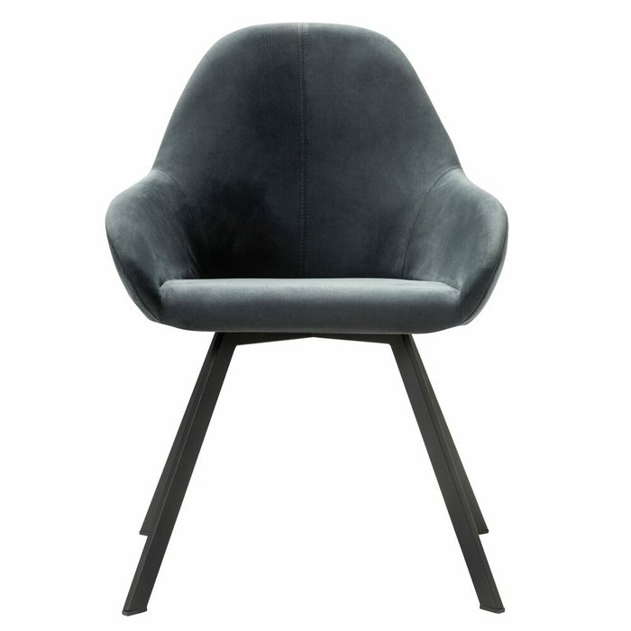 Стул Kent Diag серого цвета - купить Обеденные стулья по цене 10990.0
