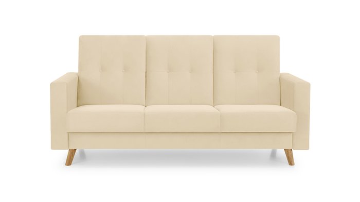 Диван-кровать Хьюстон Лайт светло-бежевого цвета - купить Прямые диваны по цене 48300.0