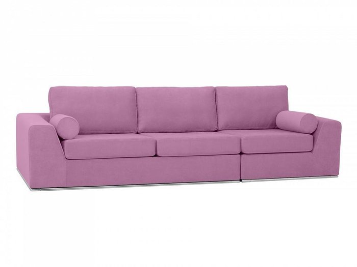 Угловой диван-кровать Igarka темно-розового цвета - купить Угловые диваны по цене 151900.0