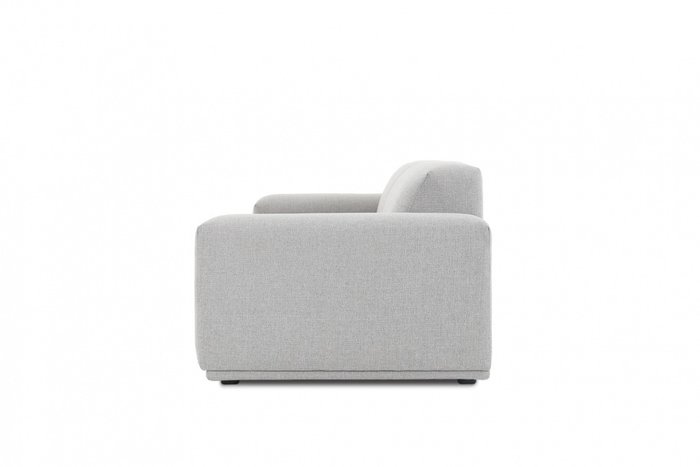 Модульный диван светло-серого цвета - купить Прямые диваны по цене 47738.0