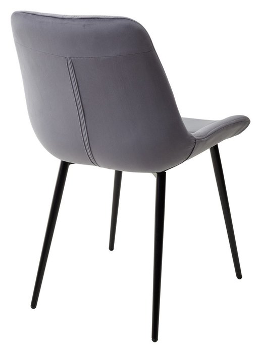 Стул Хофман темно-серого цвета - лучшие Обеденные стулья в INMYROOM