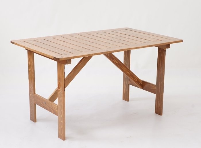 Стол садовый Копенгаген коричневого цвета - купить Садовые столы по цене 9100.0