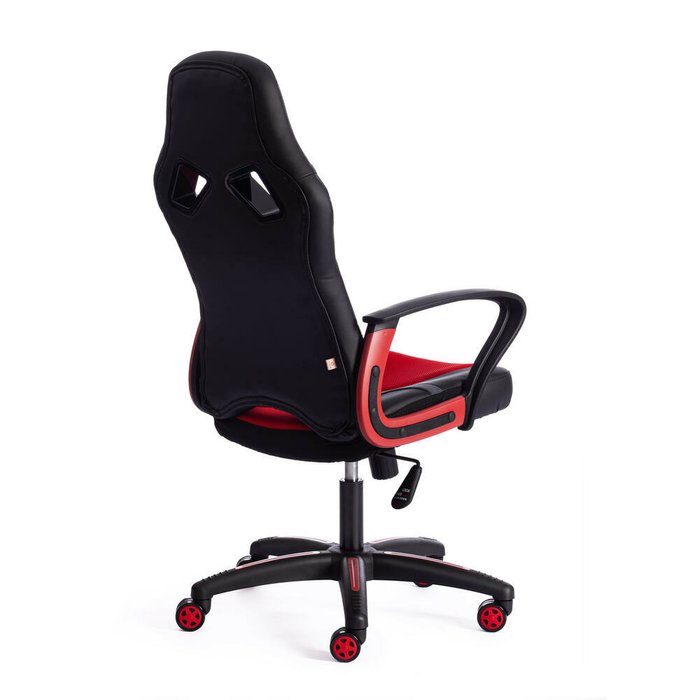 Кресло офисное Runner красно-черного цвета - лучшие Офисные кресла в INMYROOM