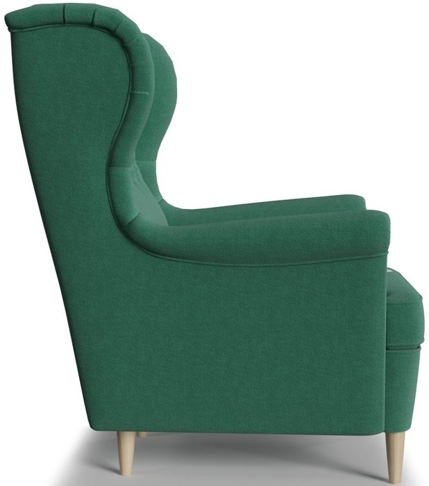 Кресло Торн Porshe Green зеленого цвета - лучшие Интерьерные кресла в INMYROOM