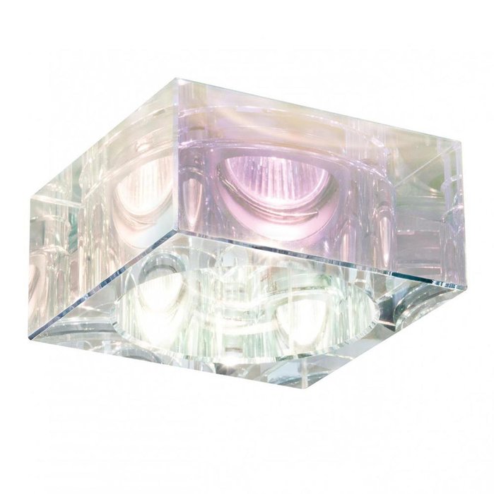 Встраиваемый светильник Dichronic с плафоном из стекла - купить Встраиваемые споты по цене 10350.0