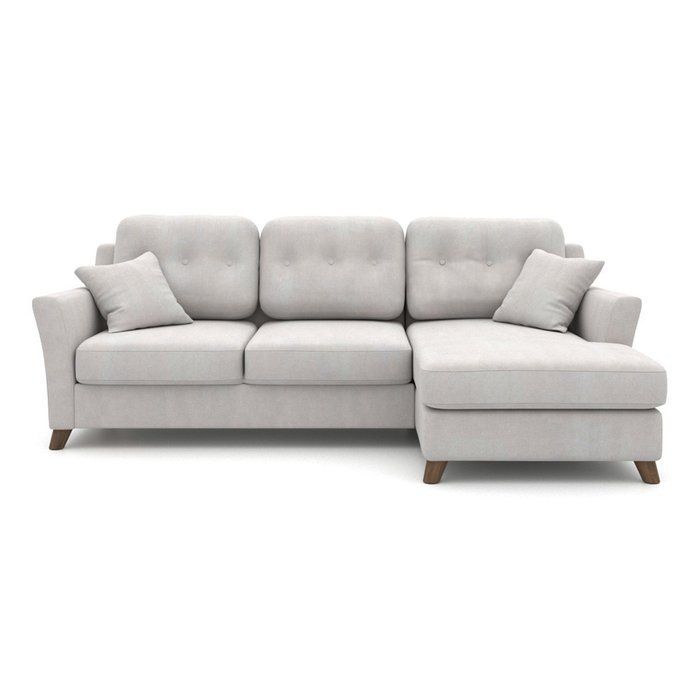 Угловой диван-кровать Raf EKL светло-серый