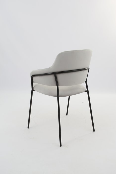 Стул Малвик серого цвета - лучшие Обеденные стулья в INMYROOM