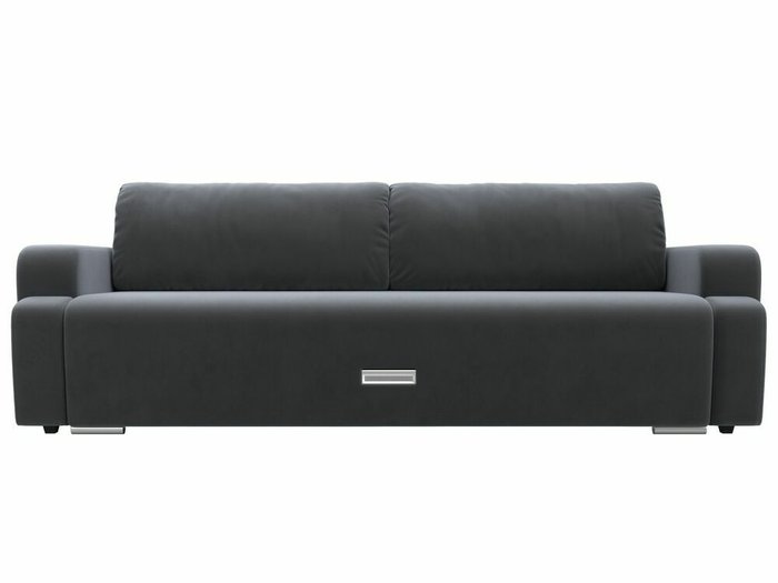 Прямой диван-кровать Ника серого цвета - купить Прямые диваны по цене 42999.0
