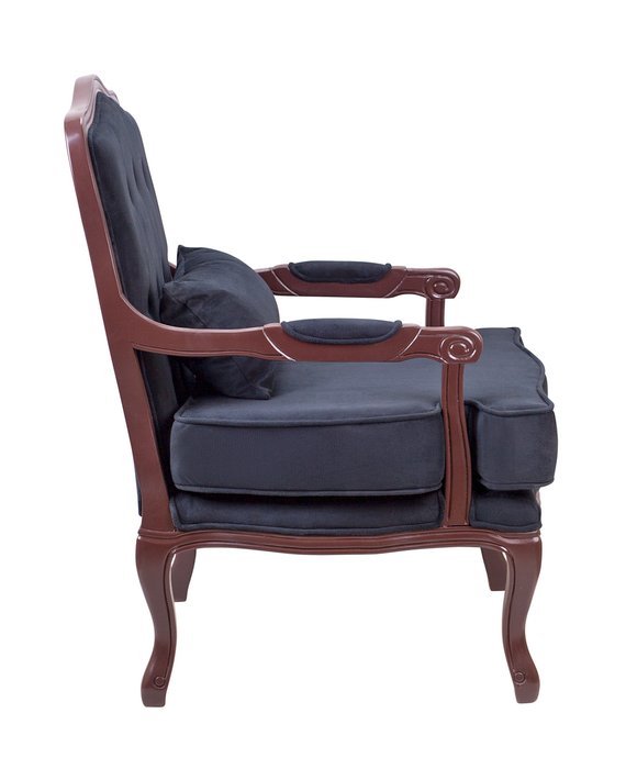 Кресло Nitro black syrup черного цвета - лучшие Интерьерные кресла в INMYROOM