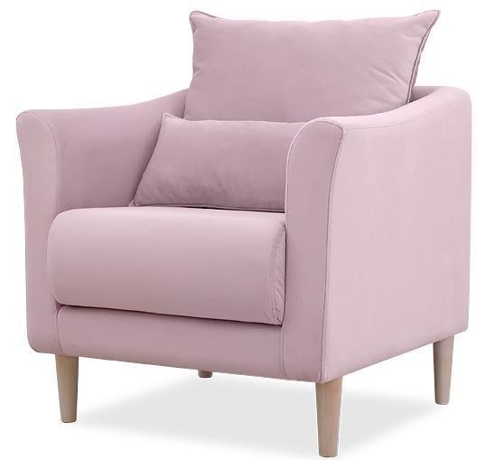 Кресло Катрин розового цвета - лучшие Интерьерные кресла в INMYROOM