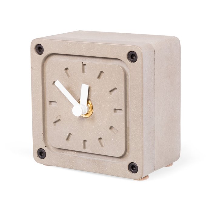 Будильник Form из микроцемента  - купить Часы по цене 3305.0