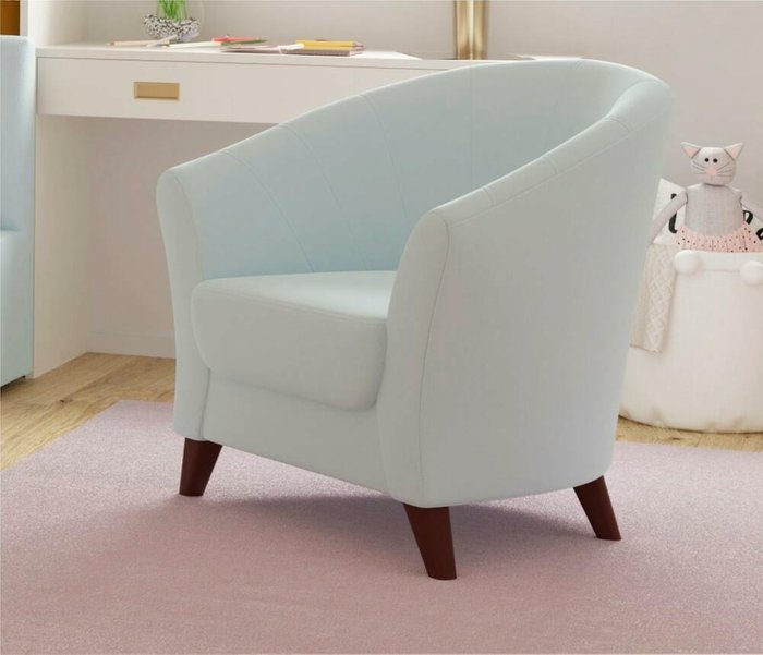 Кресло Line мятного цвета - купить Интерьерные кресла по цене 9900.0
