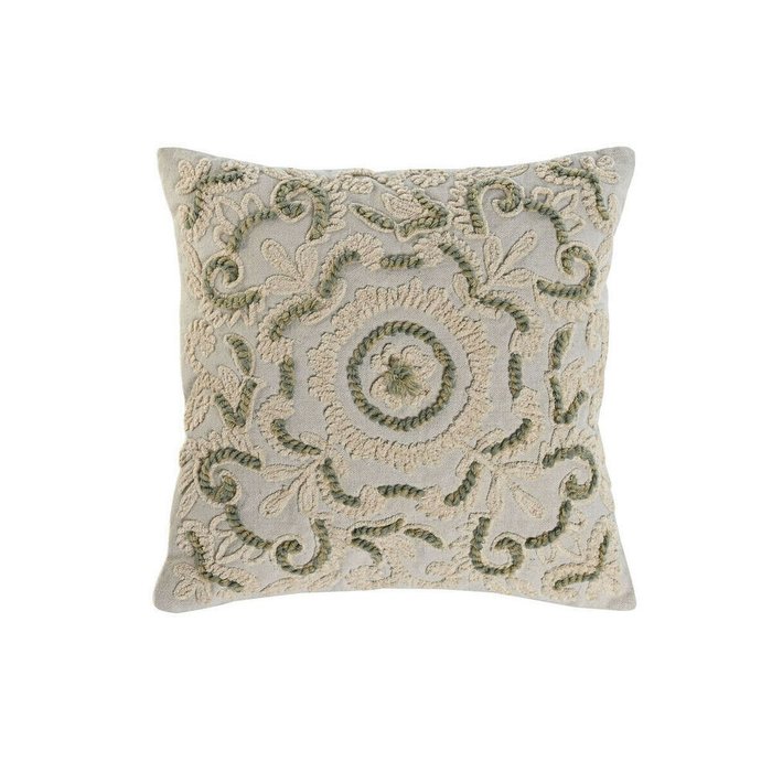 Подушка Boho 45х45 бежевого цвета