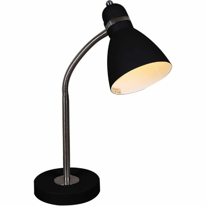 Настольная лампа 02289-0.7-01 BK (металл, цвет черный)