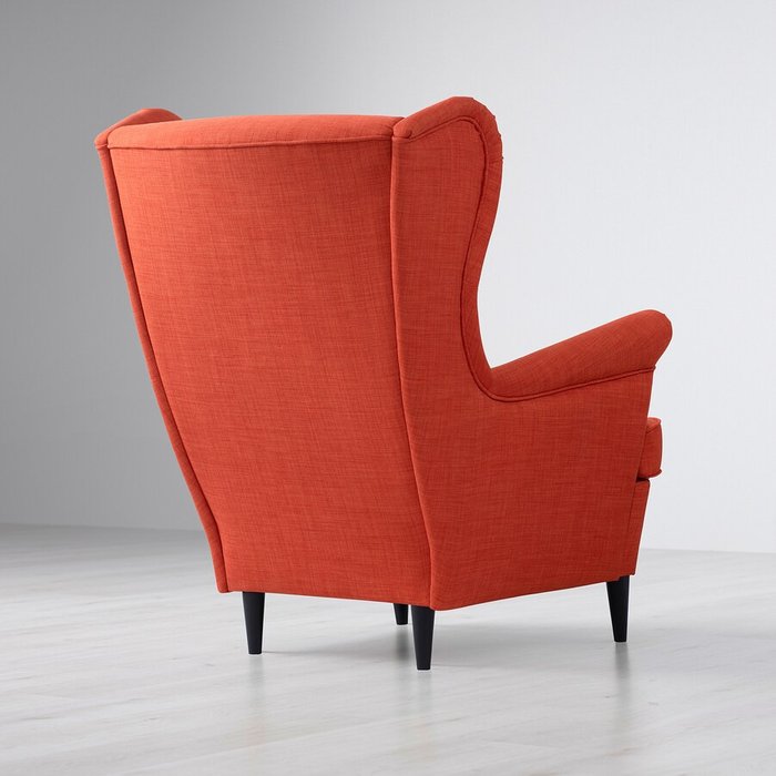 Кресло оранжевого цвета с подголовником - лучшие Интерьерные кресла в INMYROOM