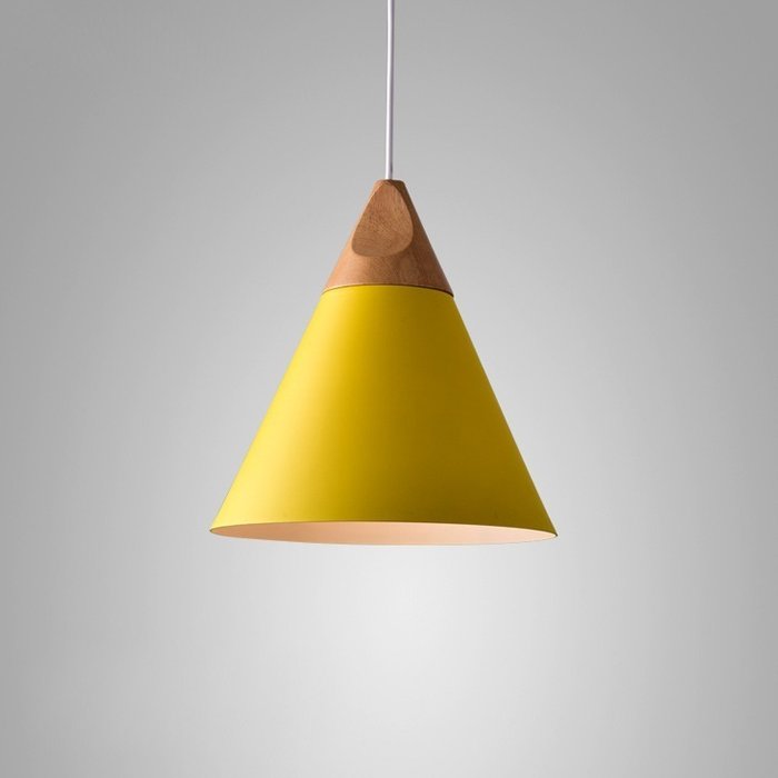 Подвесной светильник XD-B желто-коричневого цвета