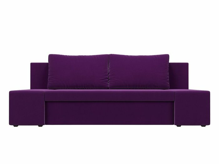 Прямой диван-кровать Сан Марко фиолетового цвета - купить Прямые диваны по цене 22999.0