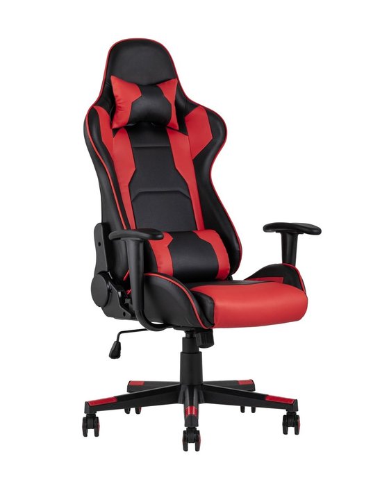 Кресло игровое Top Chairs Diablo черно-красного цвета Кресло игровое Top Chairs Diablo черно-красного цвета