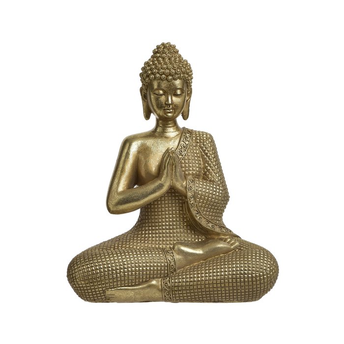 Декор настольный Buddha золотого цвета