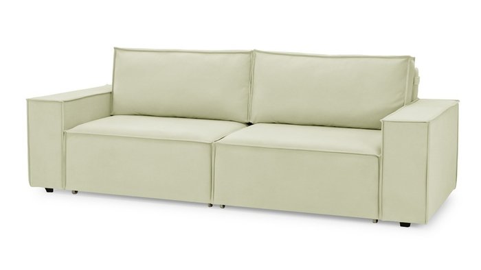 Прямой диван-кровать Софт 2 светло-бежевого цвета - купить Прямые диваны по цене 56900.0