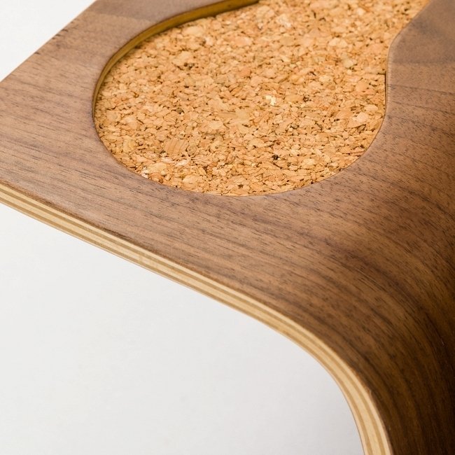 Кофейный столик Overlap из американского ореха  - лучшие Журнальные столики в INMYROOM