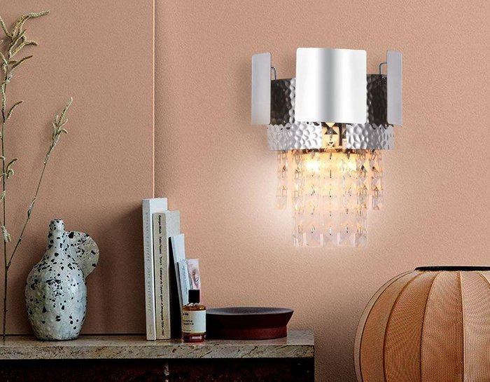 Настенный светильник Traditional серого цвета - лучшие Бра и настенные светильники в INMYROOM