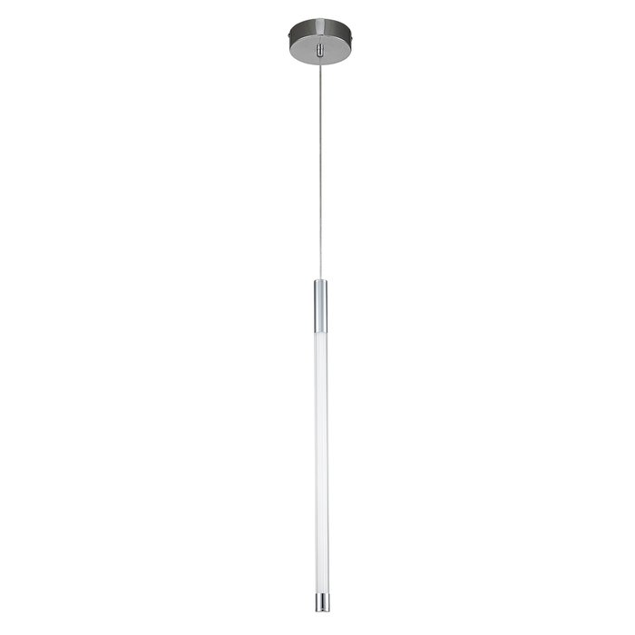 Подвесной светодиодный светильник Vettore серого цвета - купить Подвесные светильники по цене 12460.0