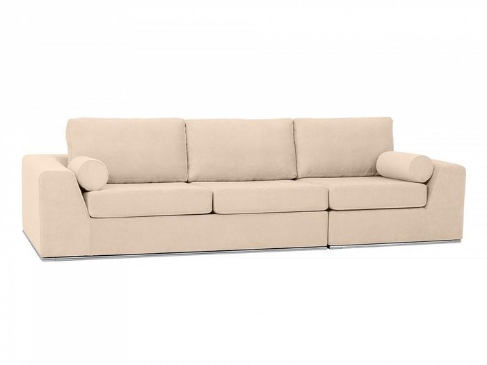 Угловой диван-кровать Igarka бежевого цвета - купить Угловые диваны по цене 151900.0
