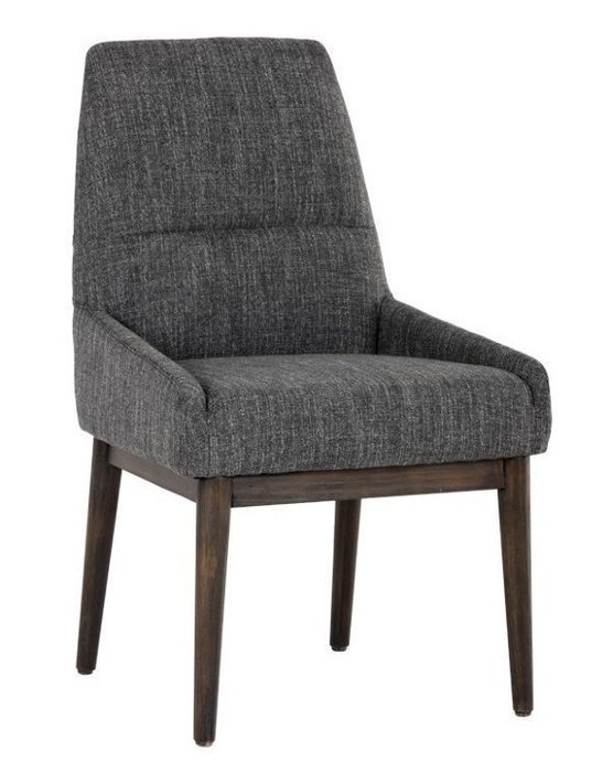 Обеденный стул с мягкой обивкой Trend серый