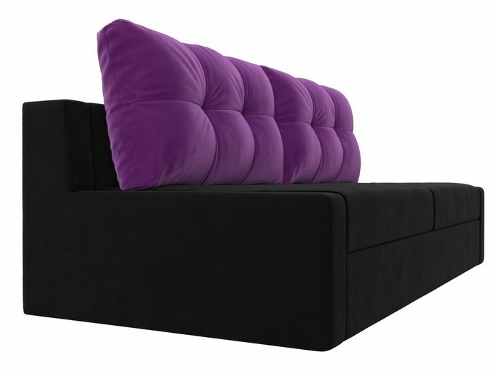 Прямой диван-кровать Мартин черного цвета - лучшие Прямые диваны в INMYROOM
