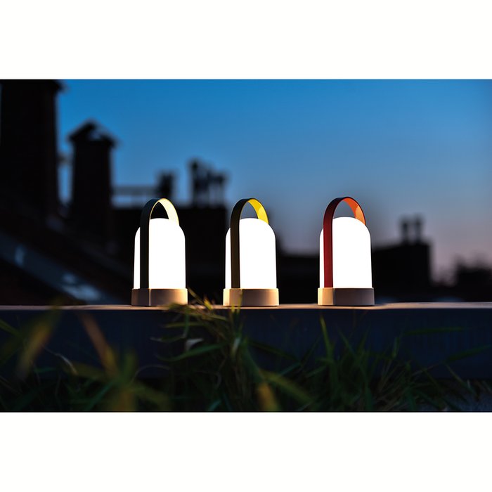 Набор из трех пластиковых светодиодных светильников Uri - лучшие Наземные светильники в INMYROOM