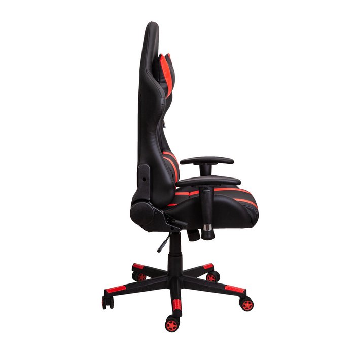 Кресло поворотное Gamer черно-красного цвета - лучшие Офисные кресла в INMYROOM