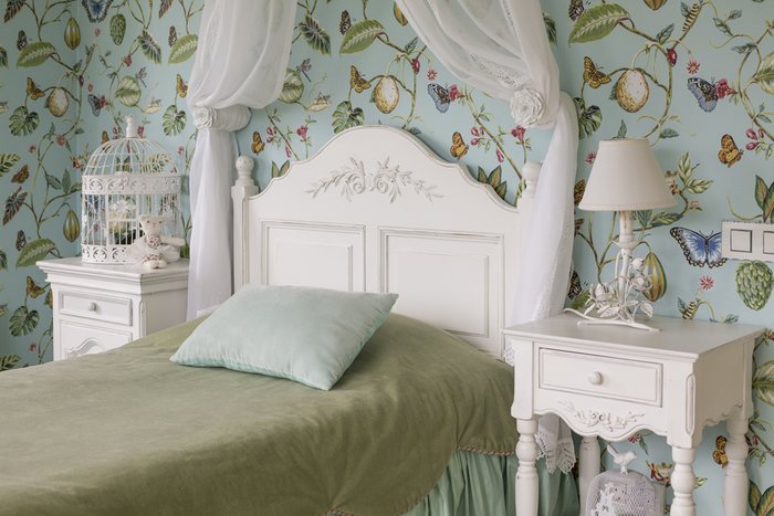 Кровать Марсель 120х200 белого цвета - купить Кровати для спальни по цене 96800.0