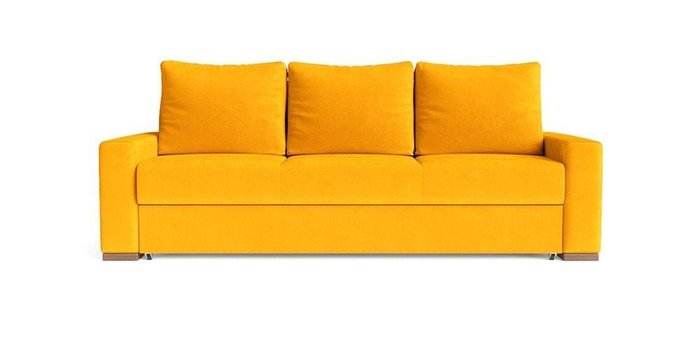 Диван-кровать Матиас желтого цвета