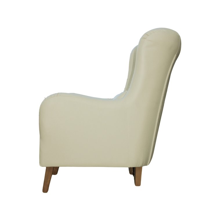 Кресло Нео Кантри бежевого цвета - купить Интерьерные кресла по цене 29415.0