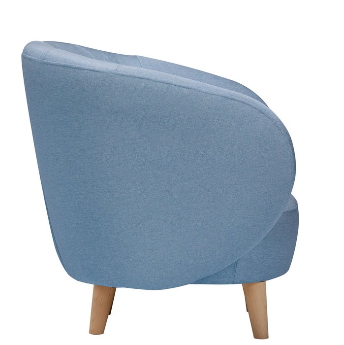 Кресло Мод голубого цвета - лучшие Интерьерные кресла в INMYROOM