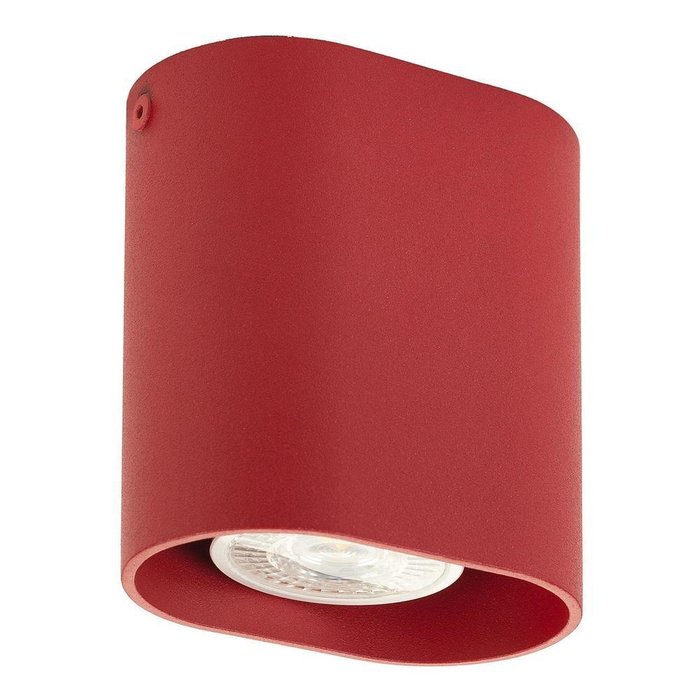 Потолочный светильник красного цвета 