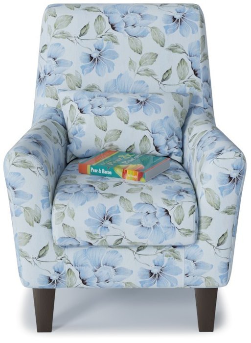 Кресло Либерти Флау голубого цвета - купить Интерьерные кресла по цене 7590.0