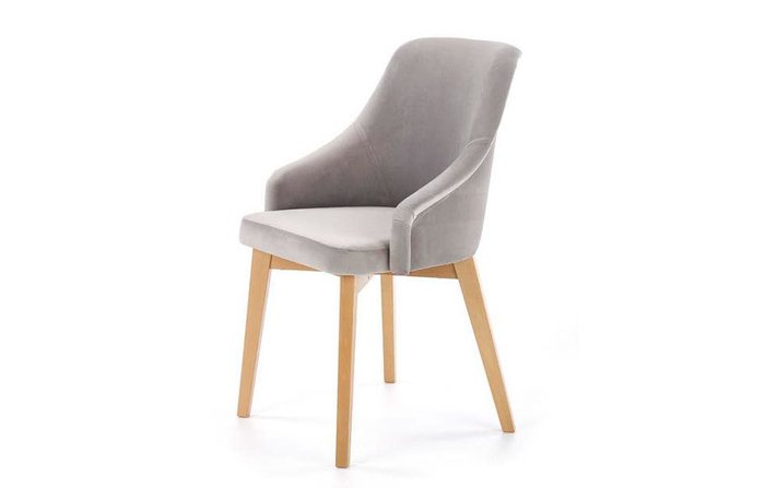 Стул Toledo серого цвета - купить Обеденные стулья по цене 20622.0