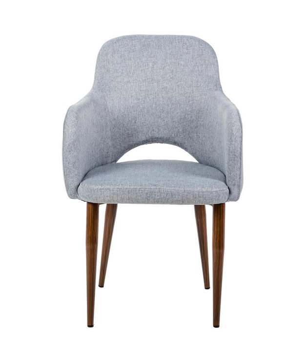 Стул-кресло Ledger серо-коричневого цвета - купить Обеденные стулья по цене 11990.0