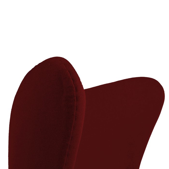 Кресло Egg Chair бордового цвета - лучшие Интерьерные кресла в INMYROOM